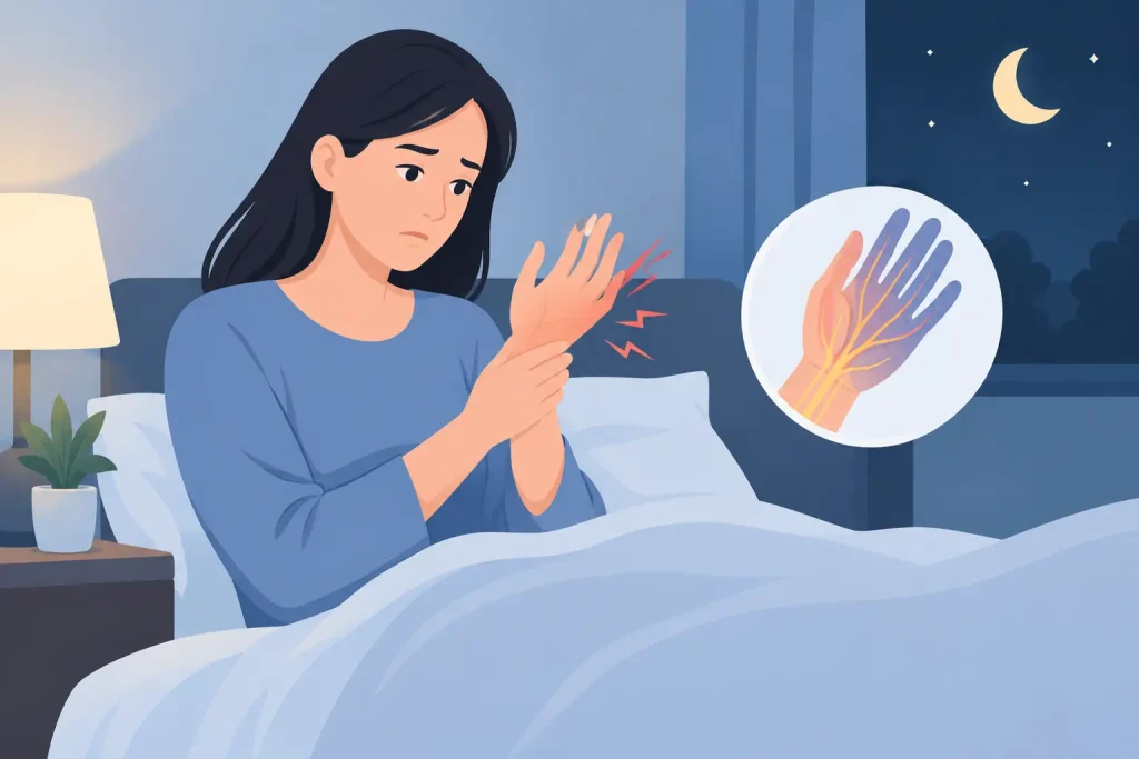 Tangan Kebas Malam: Punca dan Bila Perlu Rawatan